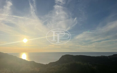 Vue imprenable sur la baie de Calvi et la citadelle